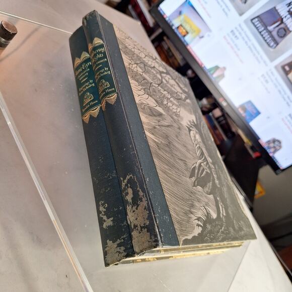 Jane Eyre by Charlotte Bronte+ Wuthering Heights.. Illustrator Fritz Eichenberg - Picture 4 of 16